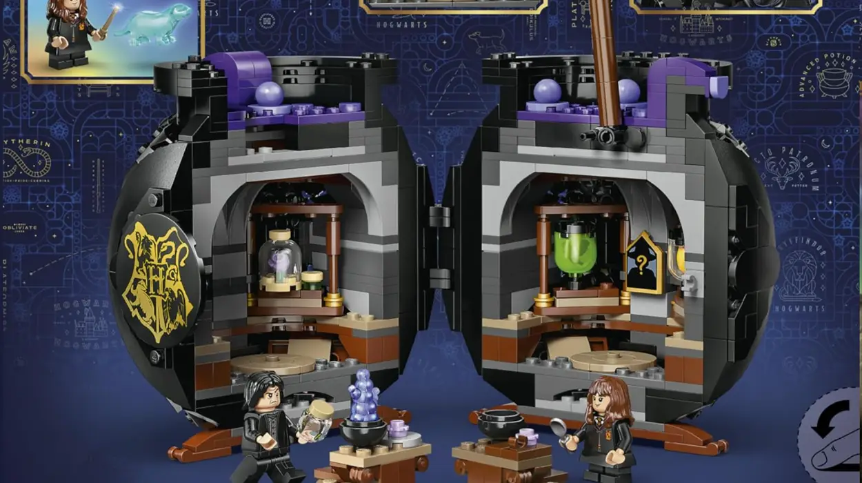 LEGO Harry Potter Caldero de Pociones con Snape y Hermione