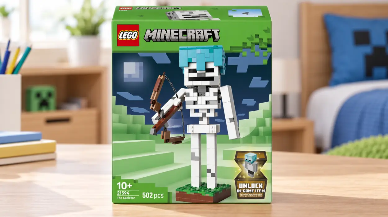 Set de construcción LEGO Minecraft El Esqueleto