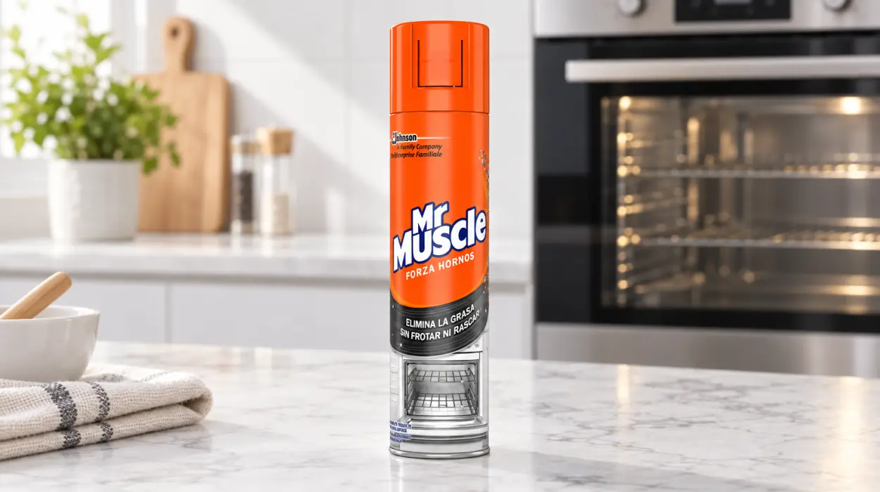 Limpiador en gel para hornos Mr Muscle Forza Hornos de 300 ml