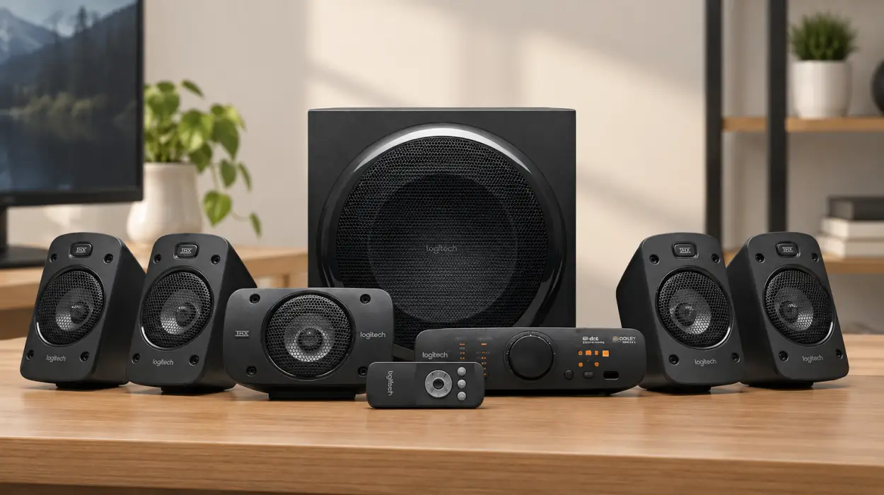 Sistema de altavoces Logitech Z906 5.1 con sonido envolvente THX