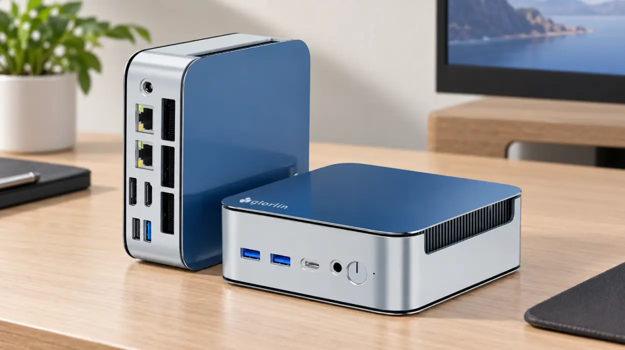 Mini PC Glorlin Ryzen 5 6600H con 16 GB de RAM y SSD de 512 GB