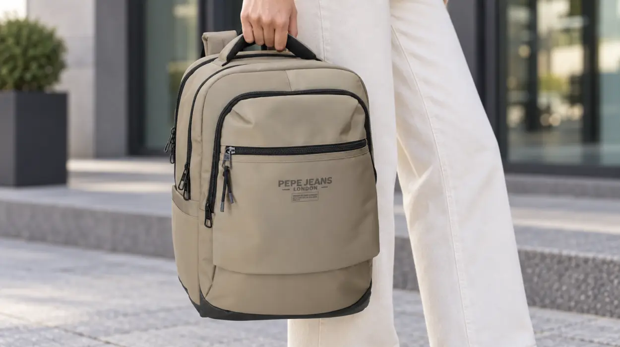 Mochila Pepe Jeans Waltford para portátil de hasta 15,6 pulgadas y 18 L
