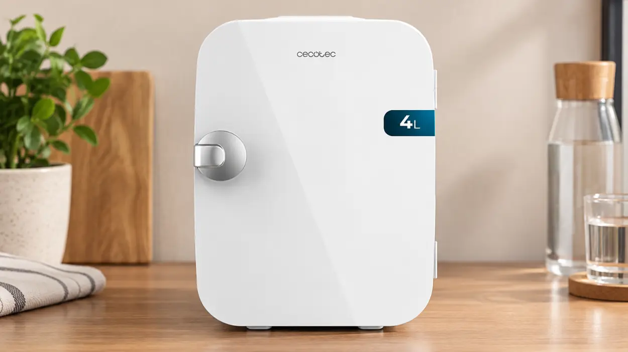 Mini nevera Cecotec Bolero MiniCooling Río de 4 L con enfriamiento y calentamiento