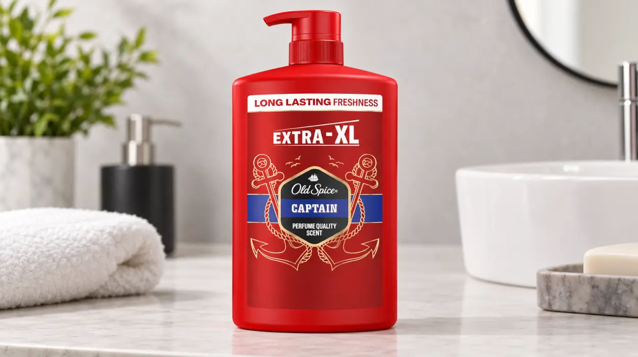 Gel de ducha y champú Old Spice Captain 3 en 1 de 1 l para hombre