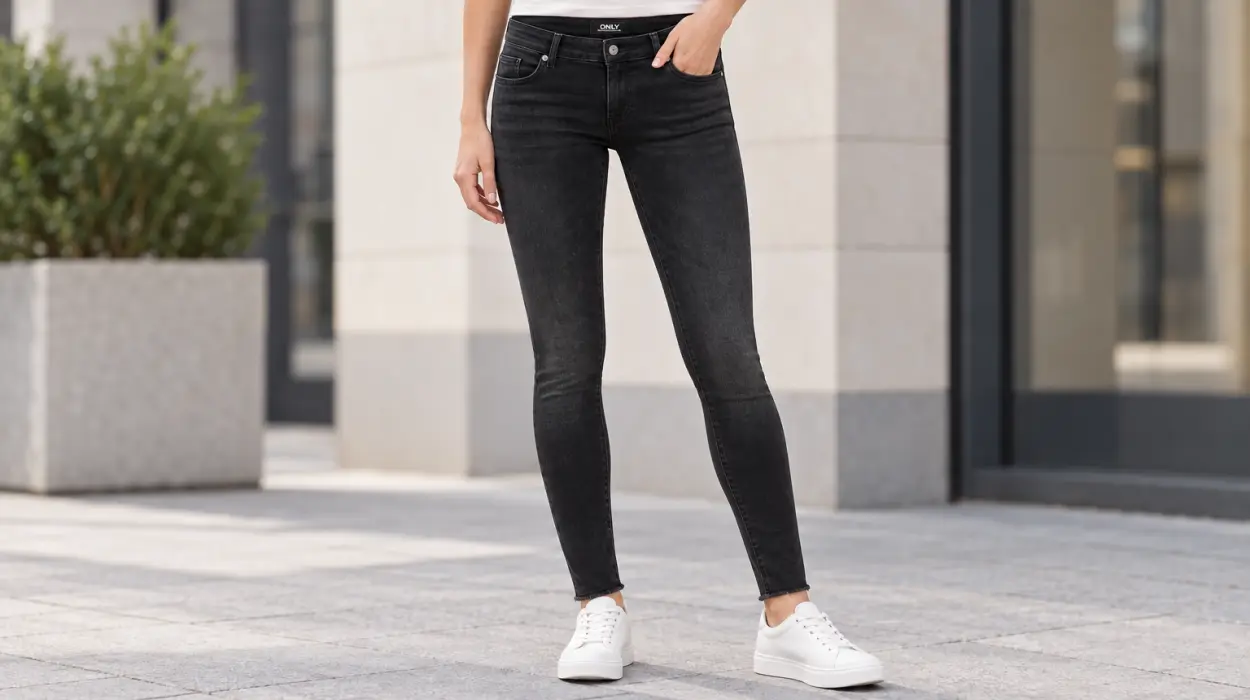 Vaqueros ONLY Onlpower Coral LW de corte skinny para mujer