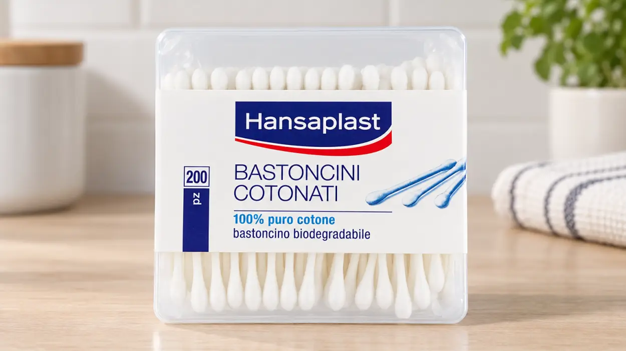 Pack x200 bastoncillos de algodón Hansaplast