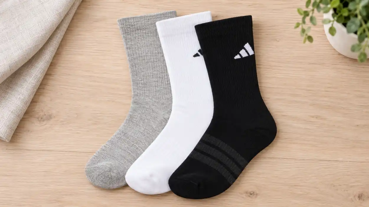 Pack x3 pares de calcetines adidas Cushioned Sportswear de media caña