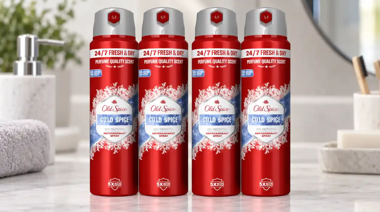 Pack x4 desodorantes antitranspirantes Old Spice Cold Spice para hombre