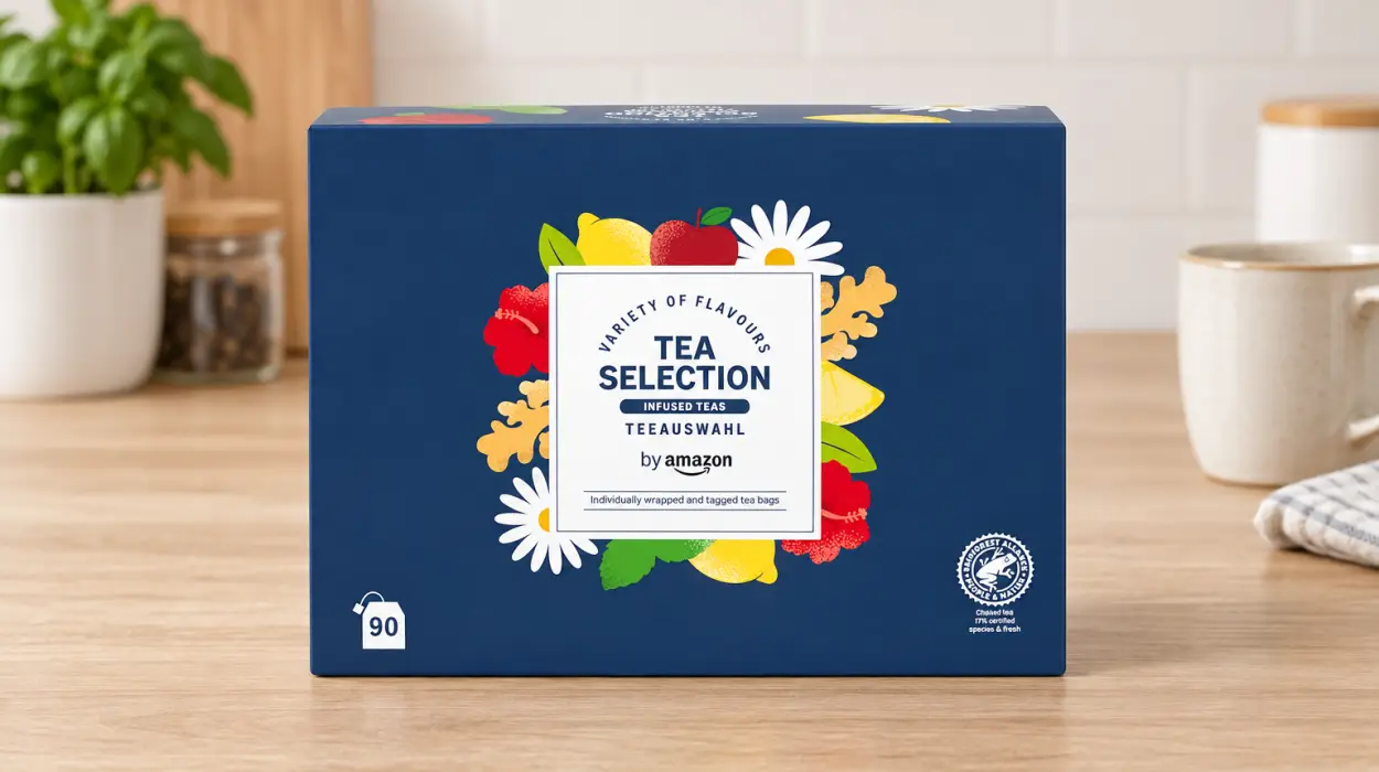 Pack x90 tés e infusiones variadas by Amazon