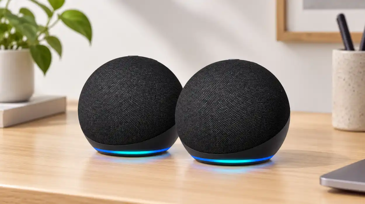 Pack x2 altavoces inteligentes Echo Dot con wifi y Bluetooth