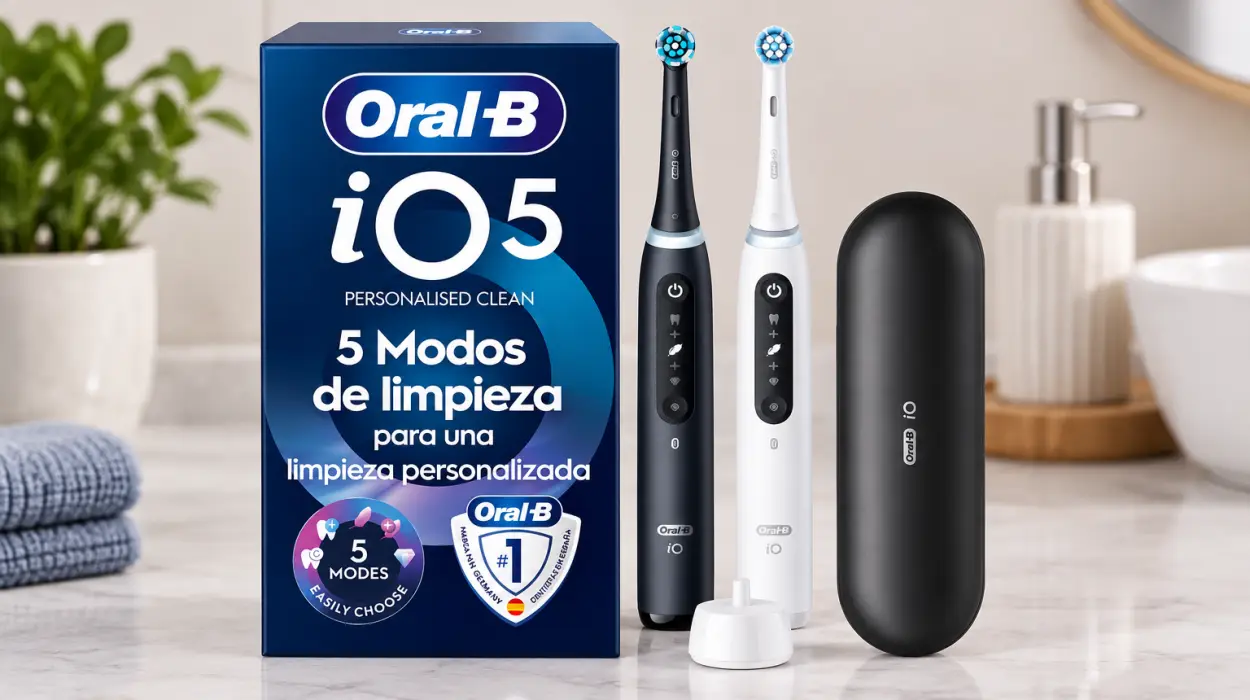 Pack de 2 cepillos eléctricos Oral-B iO 5N