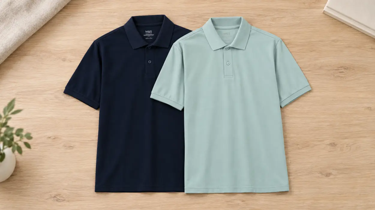 Pack de 2 polos básicos Marks & Spencer Ultimate de algodón
