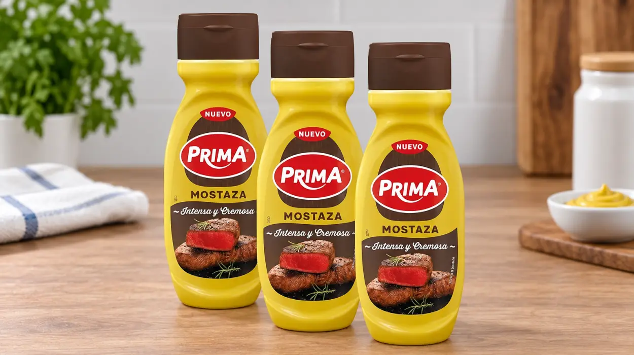 Pack x3 de mostaza intensa Prima de 295 g