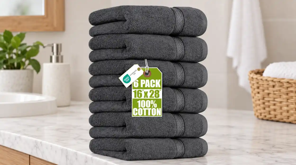 Pack x6 toallas de mano Utopia Towels de 41 x 71 cm