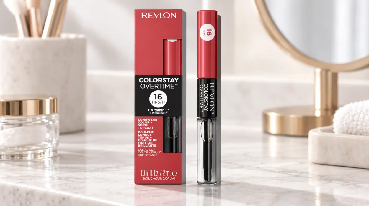 Brillo de labios Revlon Constantly con color de larga duración y brillo sellador