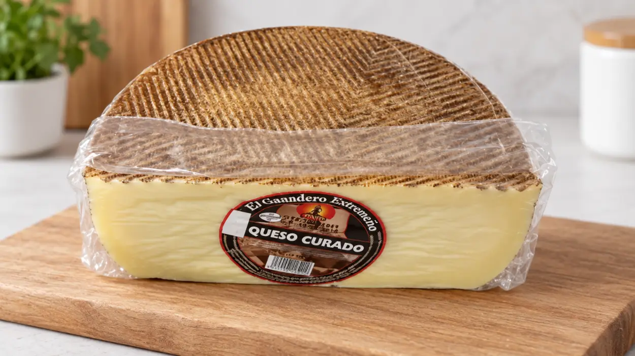 1/2 Queso pinto curado El Ganadero Extremeño (1,5 kilos)