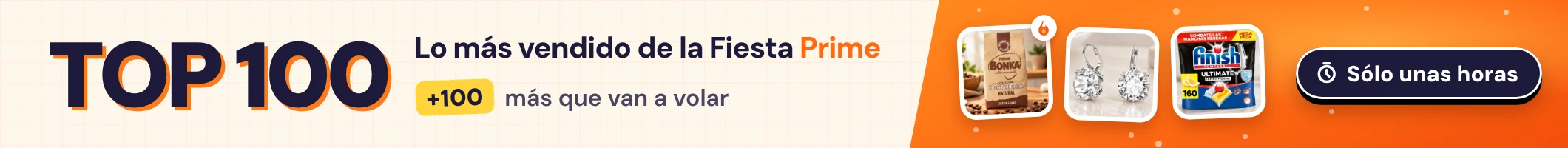 TOP 100: lo más vendido de la Fiesta Prime, y 100 más que van a volar