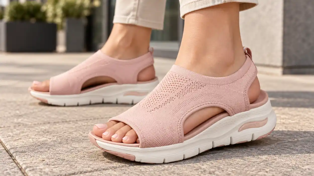 Sandalias Skechers Arch Fit City Catch con soporte para el arco del pie para mujer