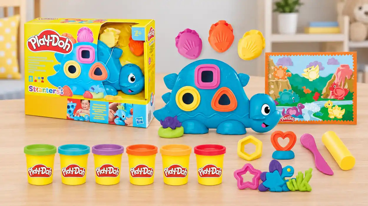 Set x6 botes Play-Doh Hasbro Dinosaurio para empezar a moldear desde los 2 años