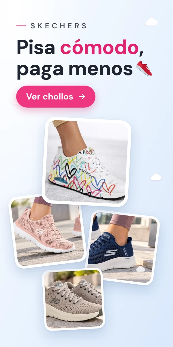 Zapatillas Skechers baratas: pisa cómodo, paga menos