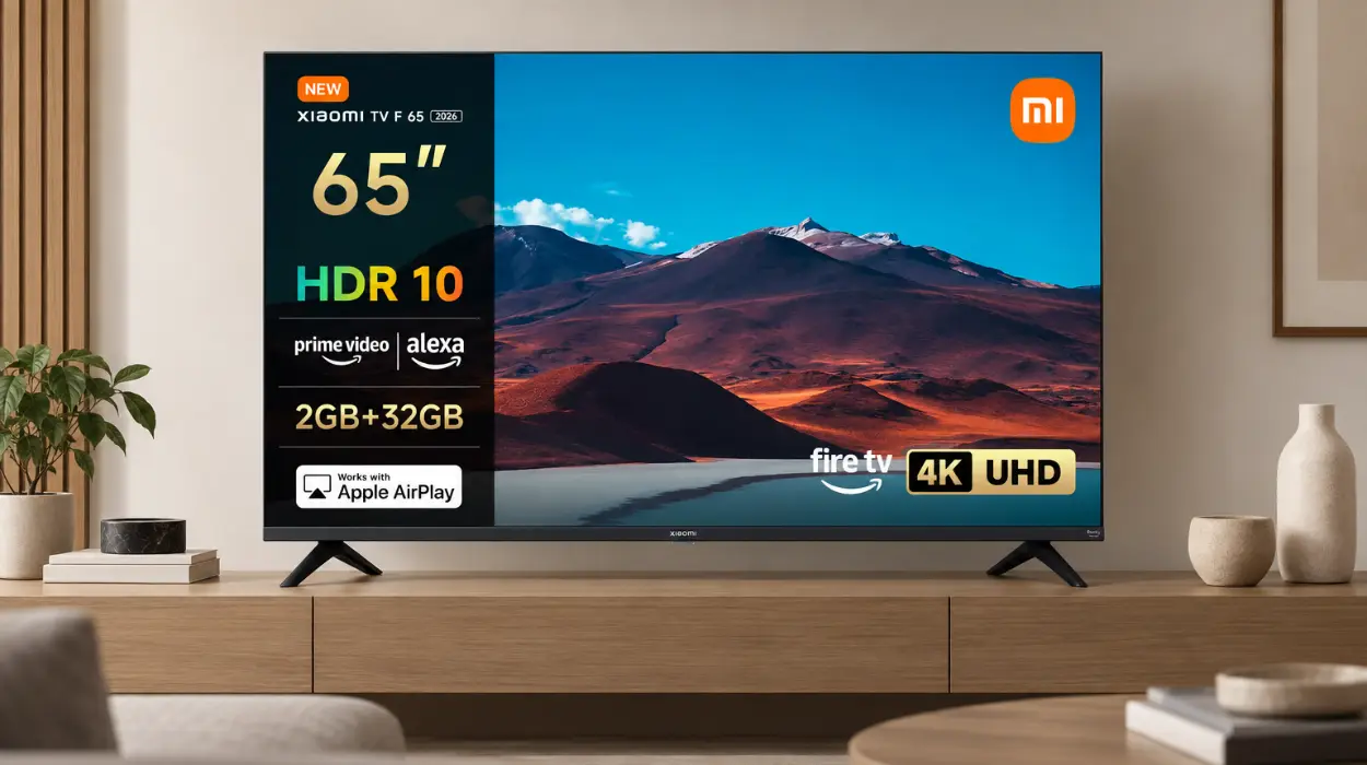 Smart TV Xiaomi TV F de 65" 4K UHD con Fire TV