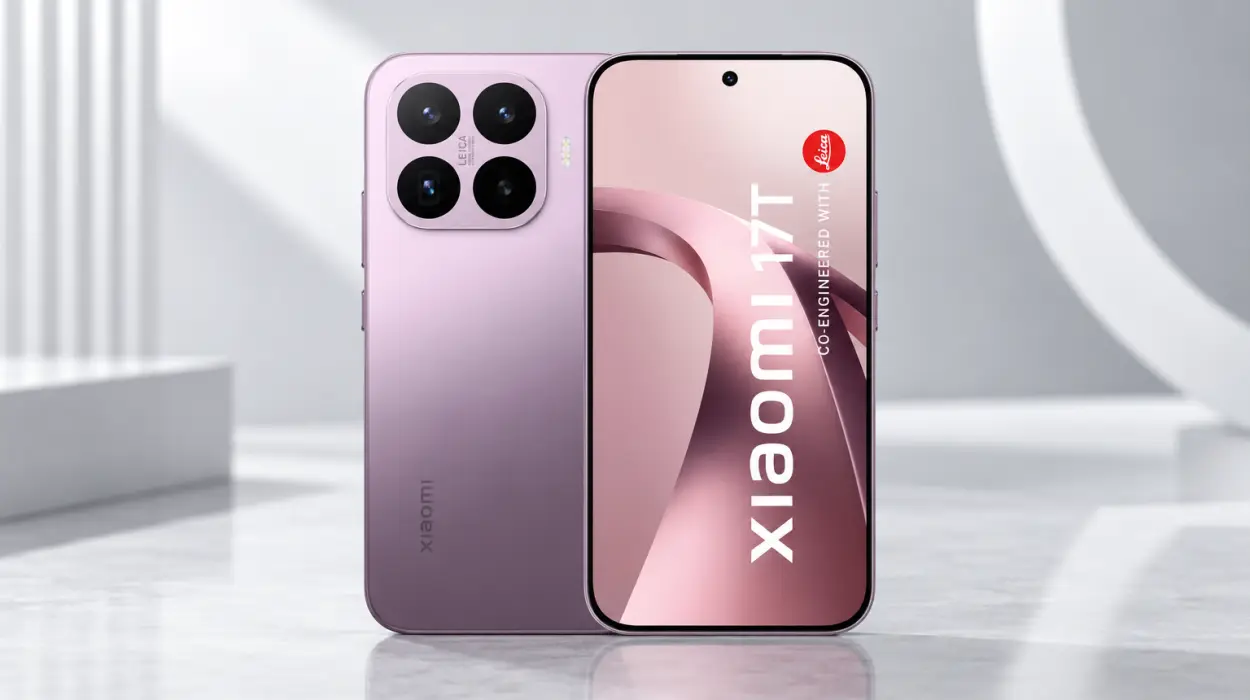 Smartphone Xiaomi 17T 5G de 12GB + 256GB con pantalla de 120 Hz y batería de 6500 mAh