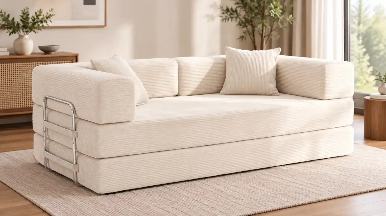 Sofá cama Vipbear de 3 plazas, modular y convertible en 5 formatos