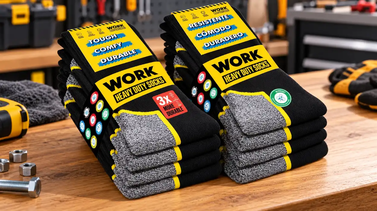 Pack x6 pares de calcetines de trabajo SOXCO WORK
