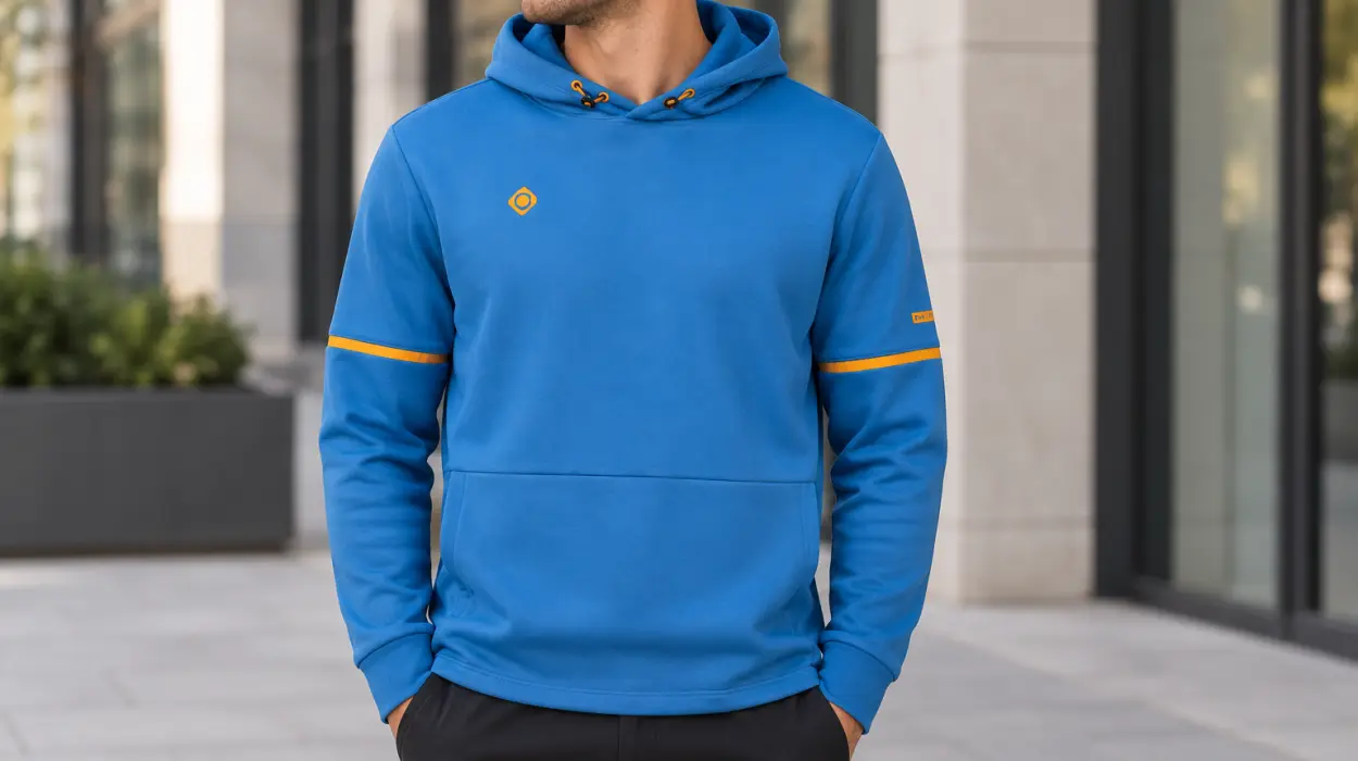 Sudadera Izas Biscar con capucha ajustable para hombre