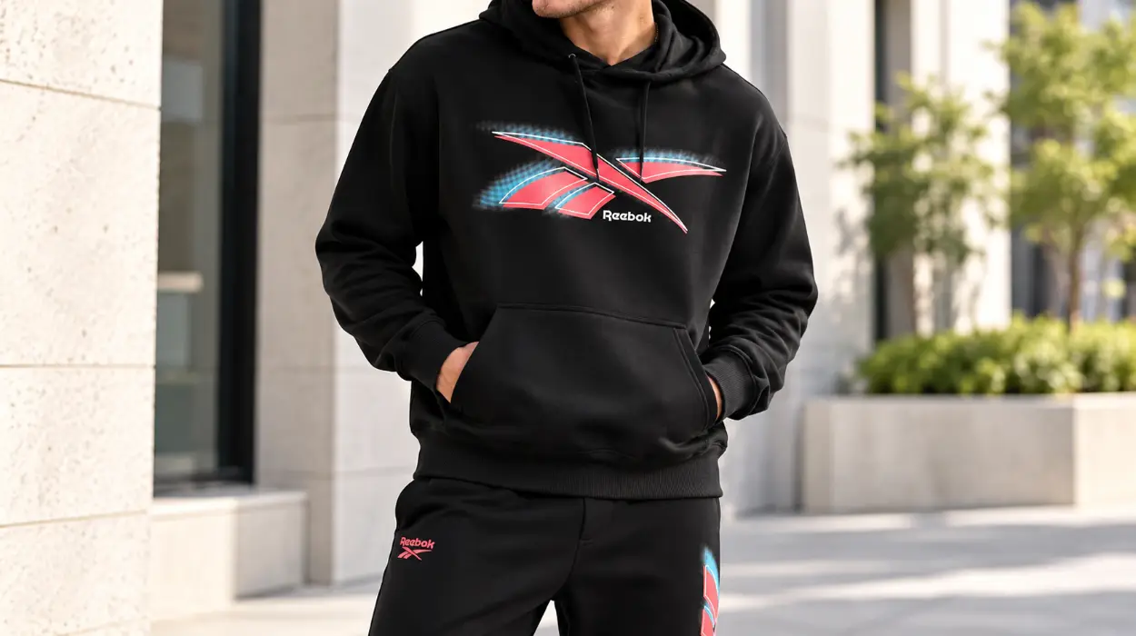 Sudadera Reebok 80’s Vector para hombre con aire retro