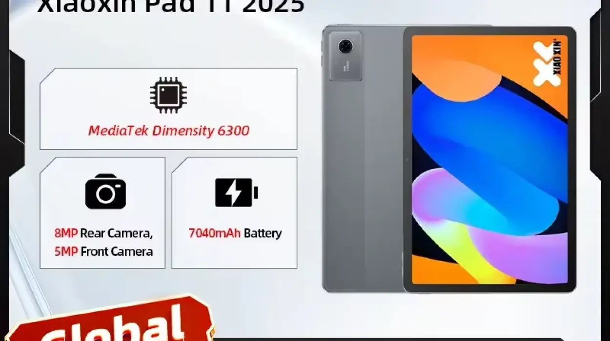 Tablet Lenovo Xiaoxin Pad 11 con pantalla IPS 2,5K de 11"