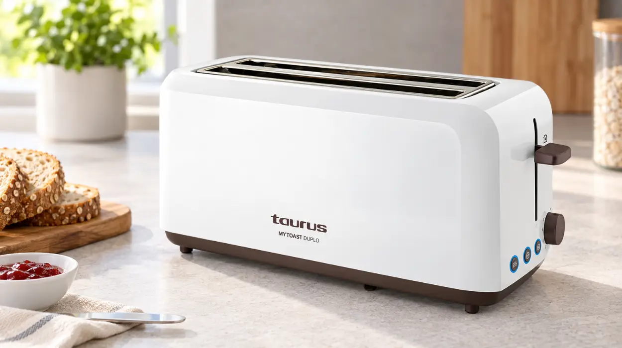 Tostadora Taurus Mytoast Duplo de doble ranura extralarga