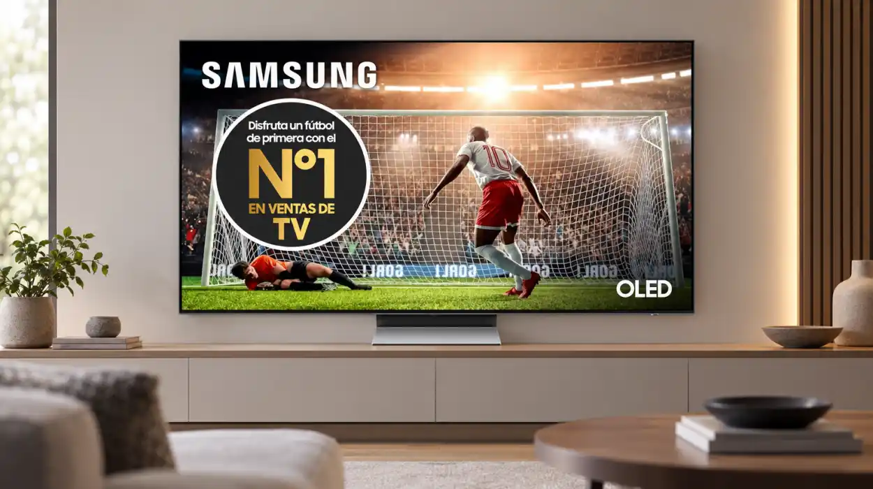 Televisor OLED Samsung 65S93D de 65 pulgadas con imagen 4K y juego a 144 Hz