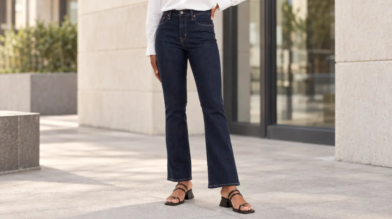 Vaqueros Levi's 725 High Rise Bootcut de tiro alto para mujer