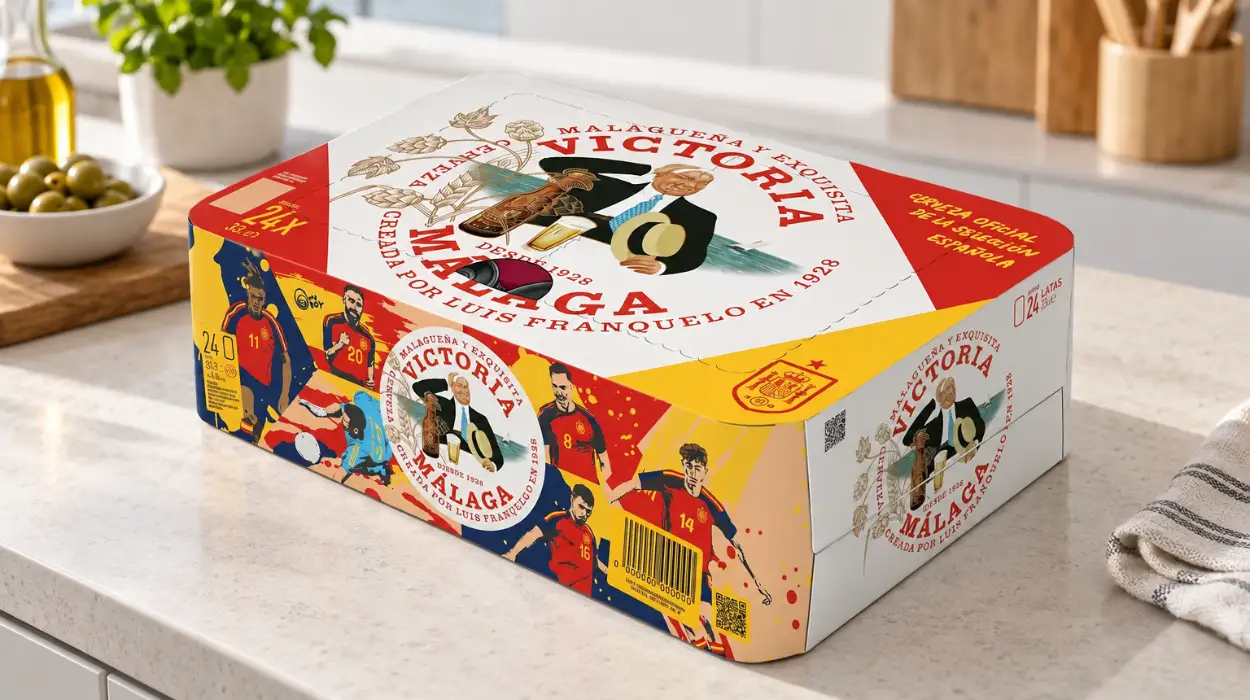 Aún estás a tiempo: 24 latas de cerveza Victoria Málaga de 33 cl