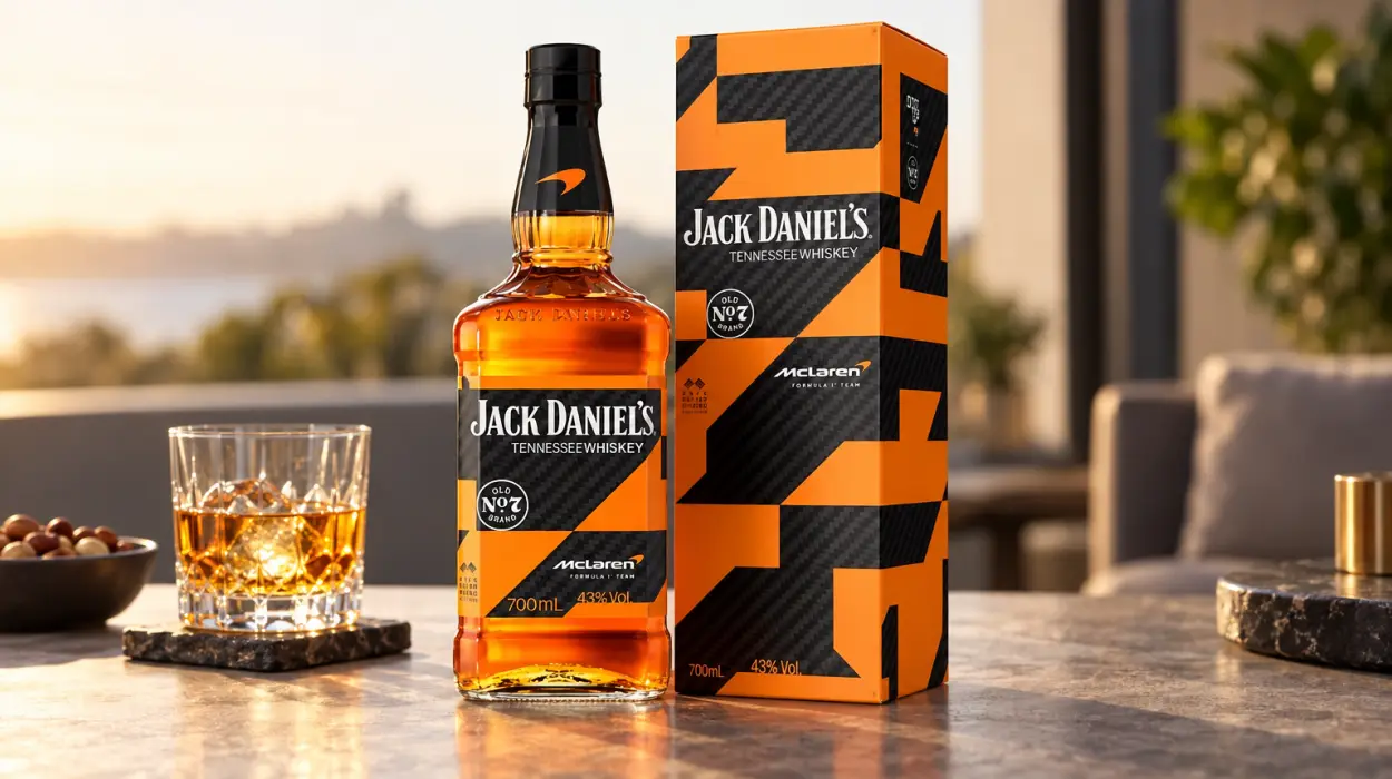 Whisky Jack Daniel's Tennessee Whiskey, edición limitada McLaren F1 de 700 ml