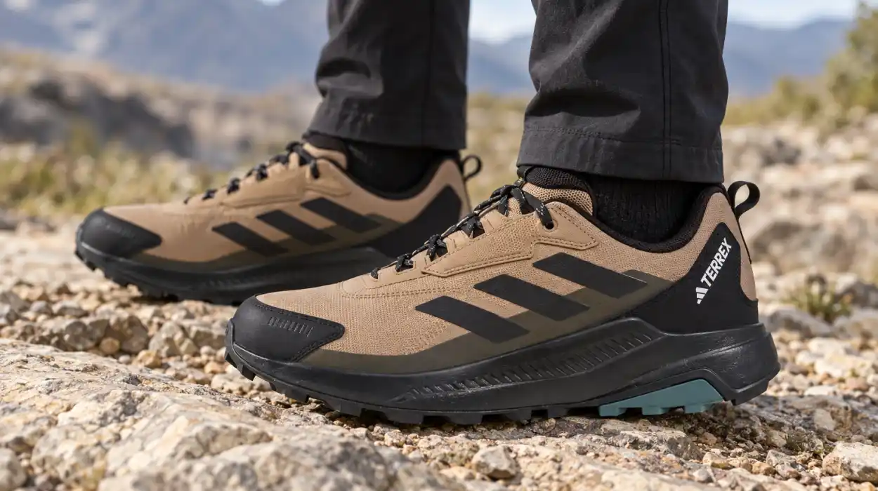 Kilómetros y kilómetros de confort total con estas Adidas Terrex Anylander Rain.rdy para hombre