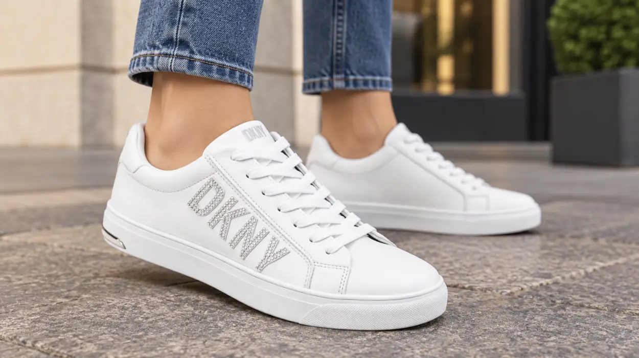 Zapatillas DKNY Adira con detalles de strass para mujer