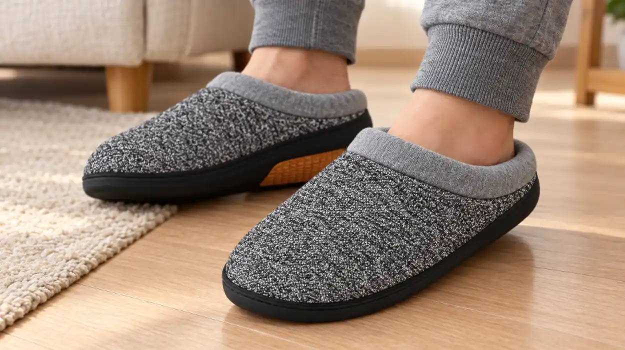 Zapatillas de casa Mishansha unisex de invierno con espuma viscoelástica