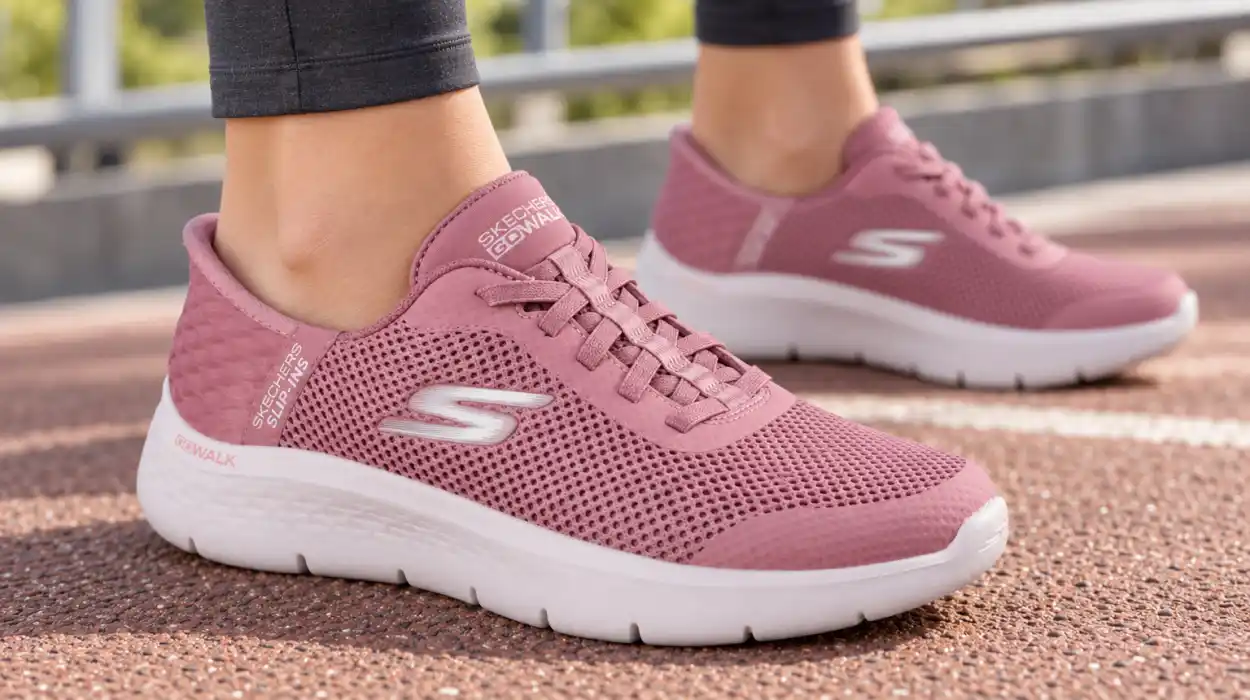 Zapatillas Skechers Go Walk Flex Grand Entry Slip-In para mujer, fáciles de calzar