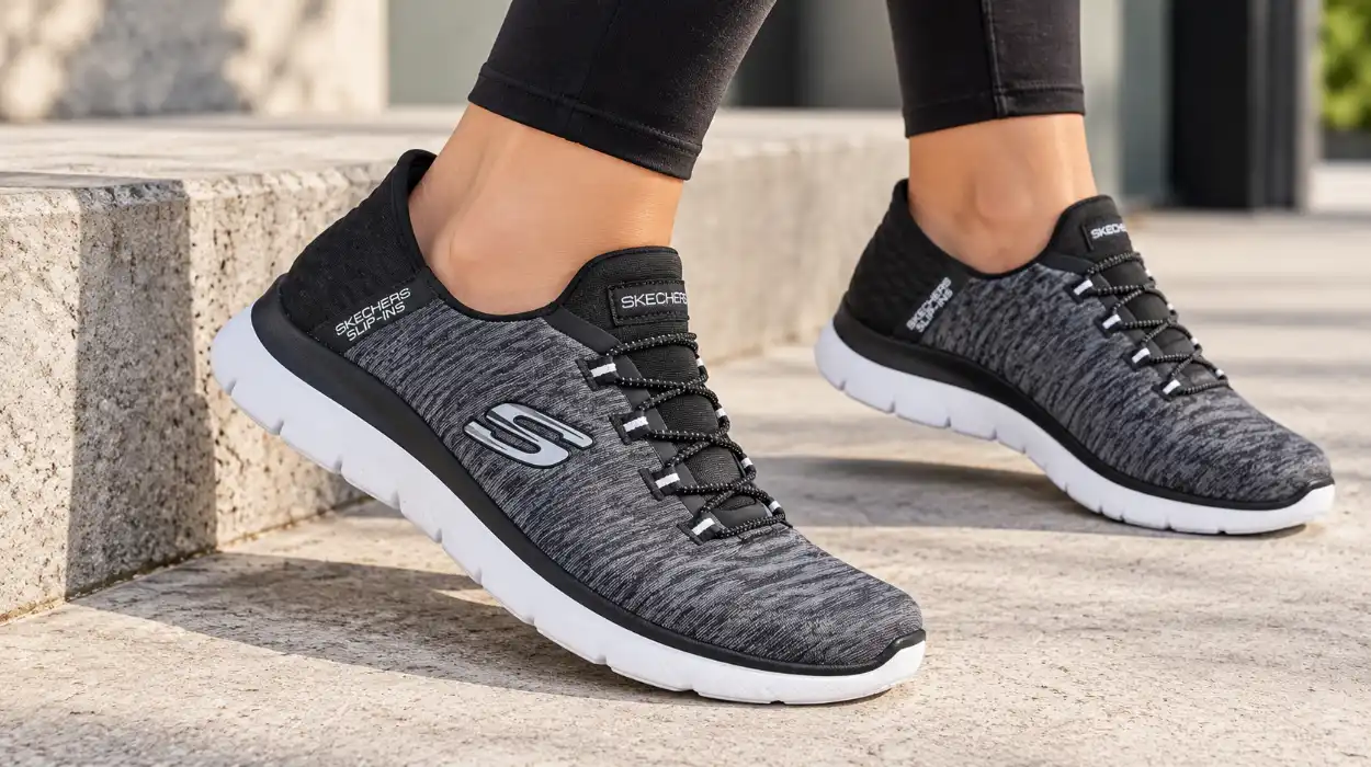 Zapatillas Skechers Slip-Ins Summits Dazzling Haze para mujer