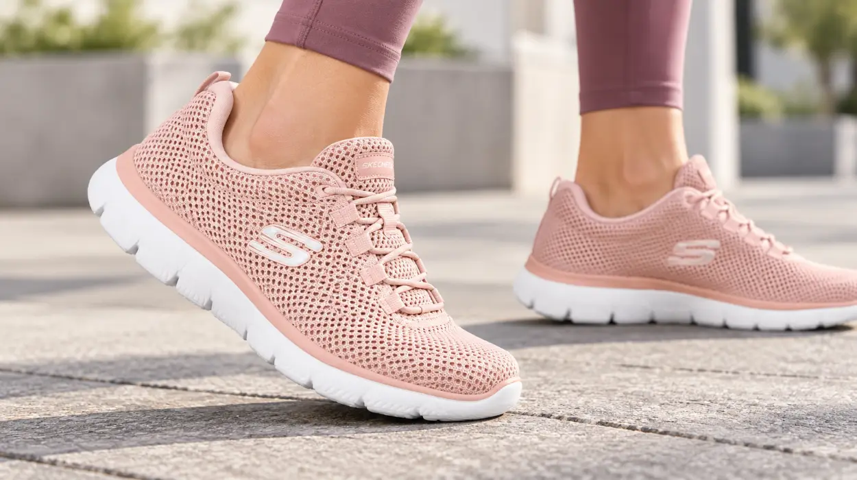 Amazon rebaja a la MITAD estas Skechers Summits Lite rosadas perfectas para ir cómodísima y fashion