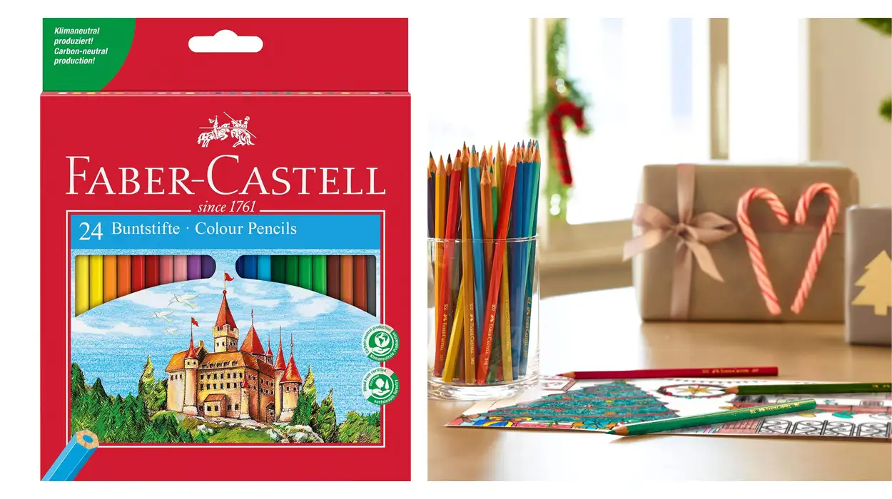 24 lapices de colores ecológicos Faber-Castell baratos