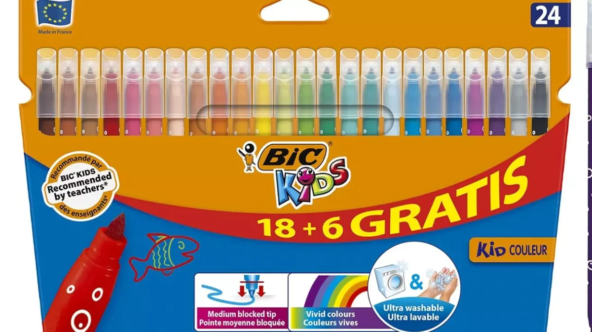 Pack de 24 Rotuladores BIC Kids Kid Couleur