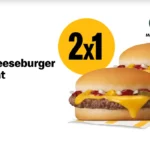 2x1 Cheeseburger Just Eat