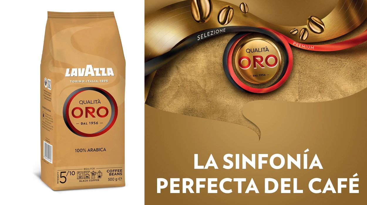3 Café en grano Lavazza Qualità Oro