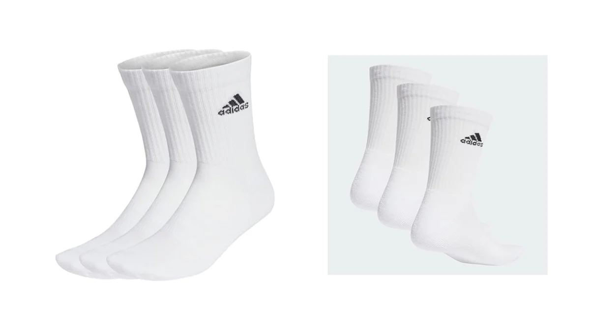 Pack x3 Pares de calcetines unisex Adidas Cushioned