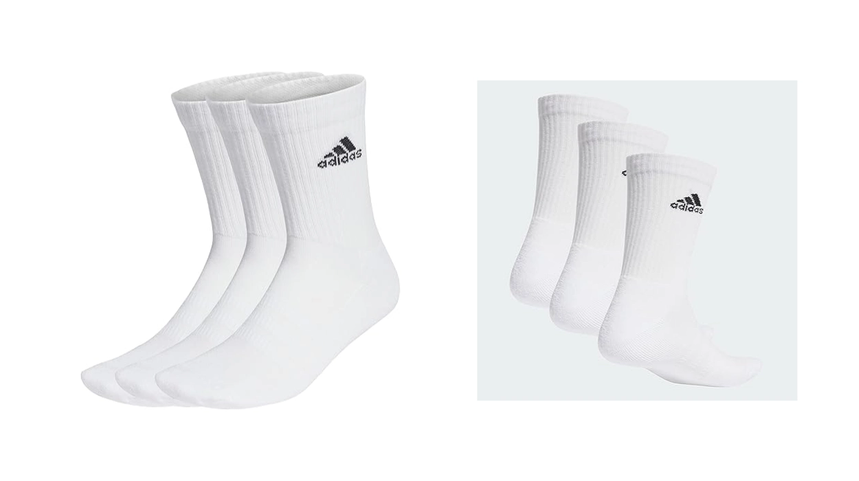 3 Pares de calcetines unisex Adidas Cushioned