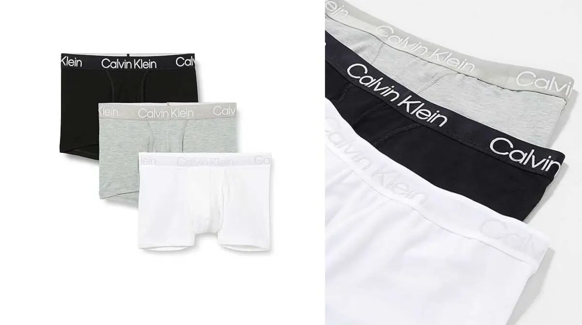 Pack x3 boxers Calvin Klein Trunk para hombre