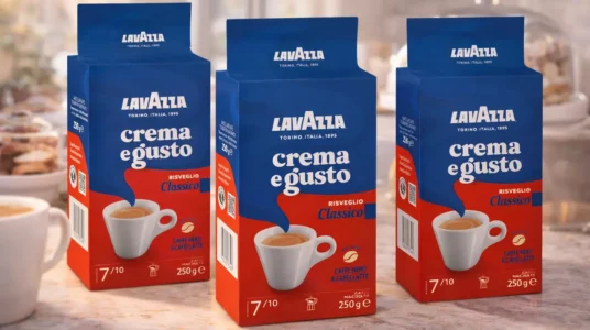 3 lavazza crema e gusto classico café molido natural